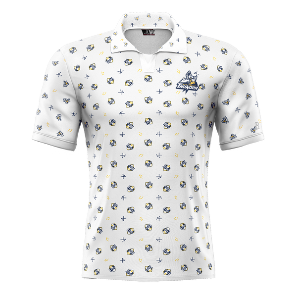 Mon Valley Thunder Youth Sublimated Polo Tee