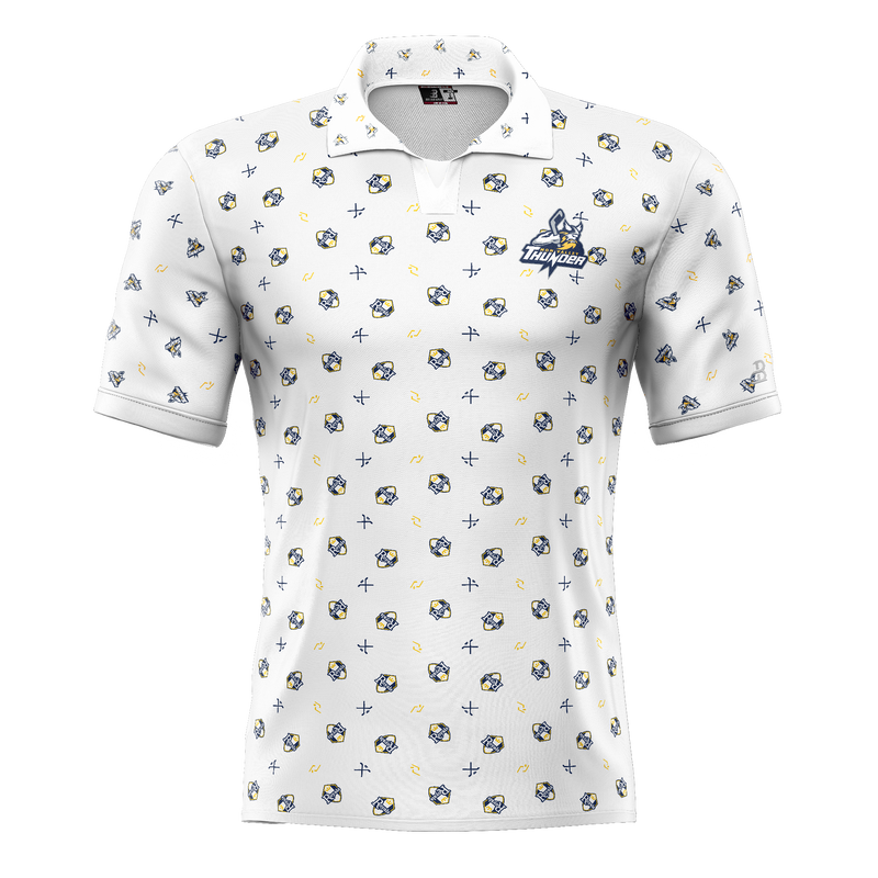 Mon Valley Thunder Adult Sublimated Polo Tee