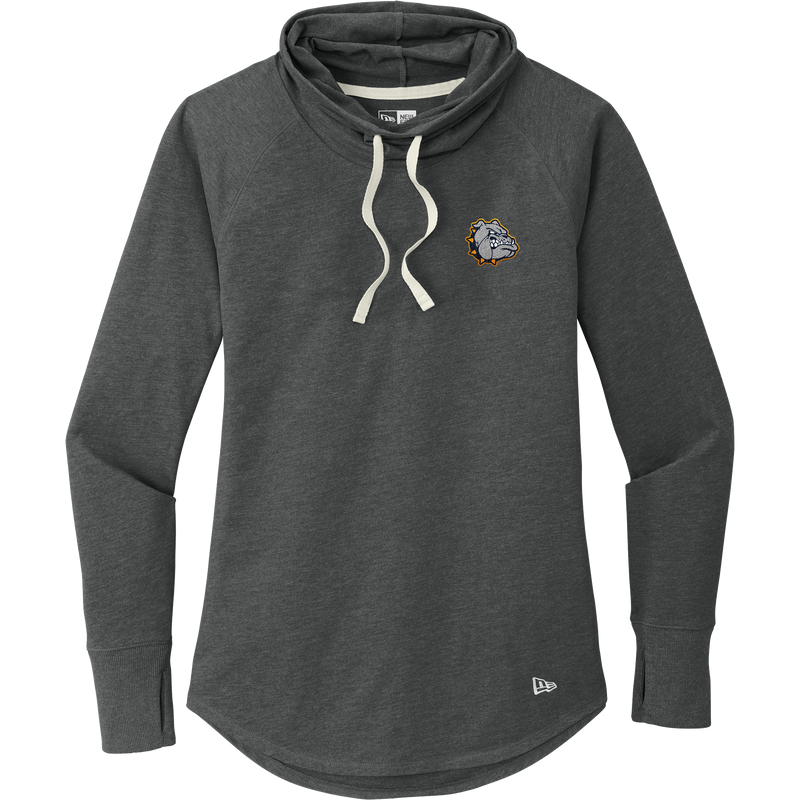 Chelsea Bulldogs New Era Ladies Sueded Cotton Blend Cowl Tee
