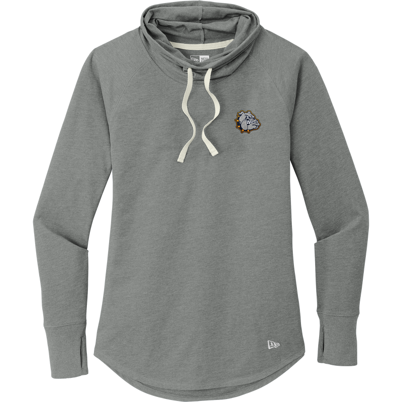 Chelsea Bulldogs New Era Ladies Sueded Cotton Blend Cowl Tee