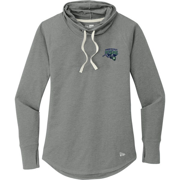 Kensington Valley Raiders New Era Ladies Sueded Cotton Blend Cowl Tee