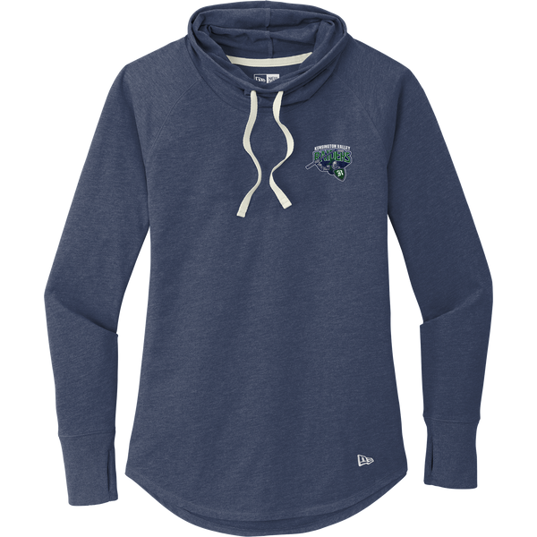 Kensington Valley Raiders New Era Ladies Sueded Cotton Blend Cowl Tee