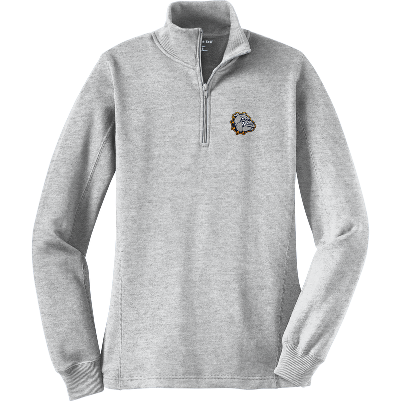 Chelsea Bulldogs Ladies 1/4-Zip Sweatshirt