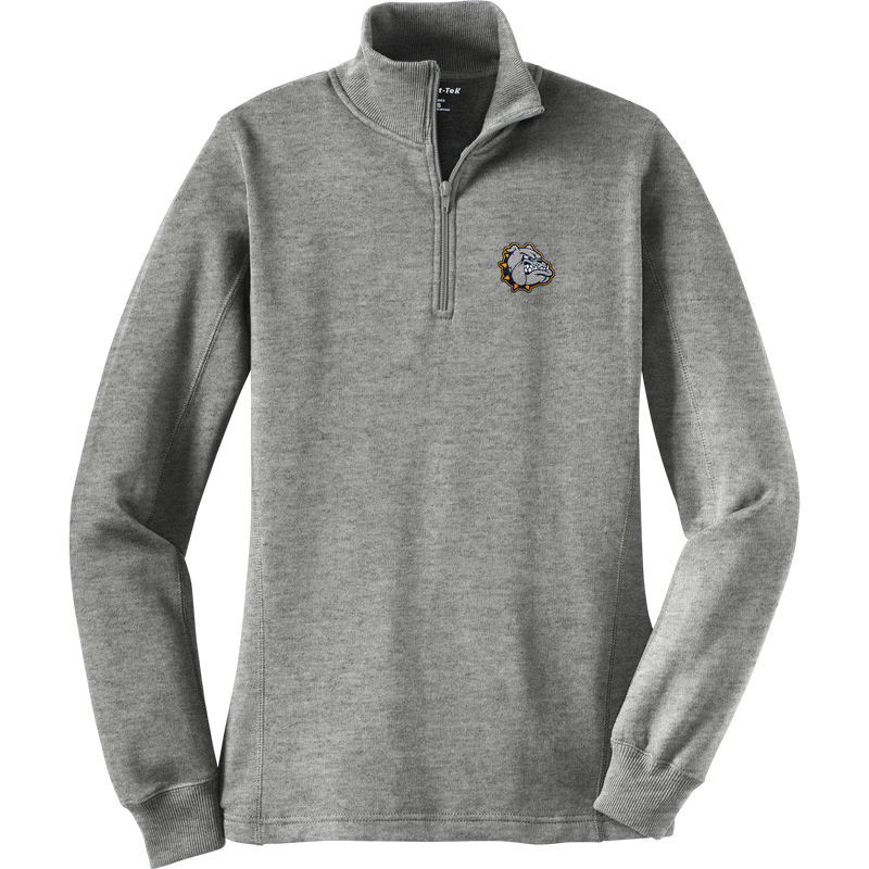 Chelsea Bulldogs Ladies 1/4-Zip Sweatshirt