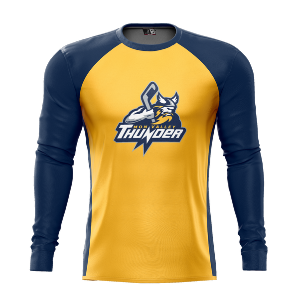 Mon Valley Thunder Youth Sublimated Long Sleeve Tee