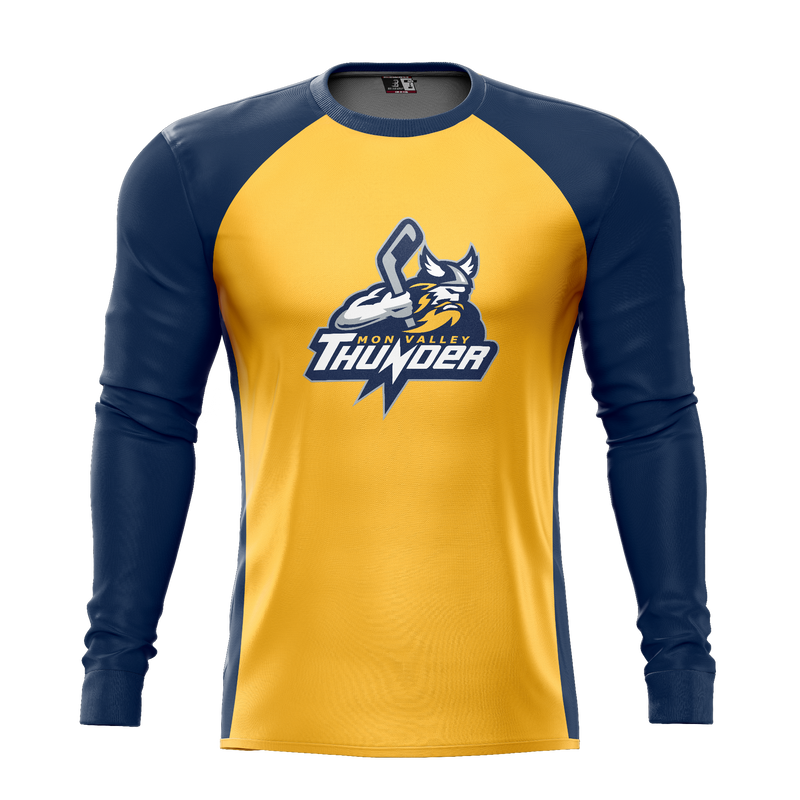 Mon Valley Thunder Adult Sublimated Long Sleeve Tee