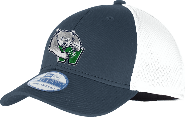 Woodbridge Wolfpack New Era Youth Stretch Mesh Cap