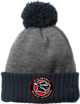 Palmyra Black Knights New Era Colorblock Cuffed Beanie