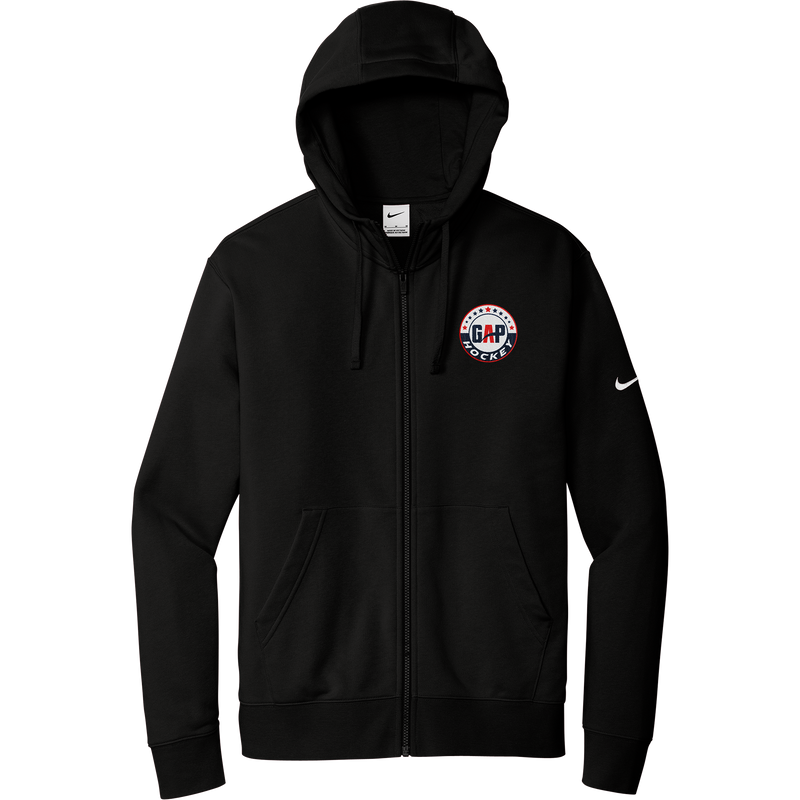 GAP Hockey Nike Club Fleece Sleeve Swoosh Full-Zip Hoodie