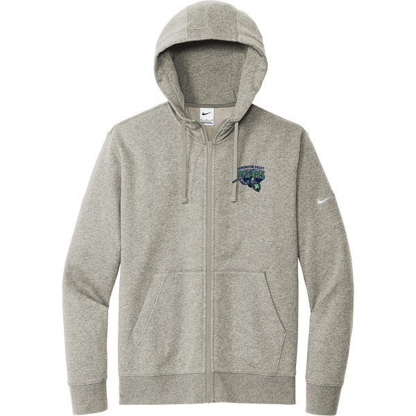 Kensington Valley Raiders Nike Club Fleece Sleeve Swoosh Full-Zip Hoodie