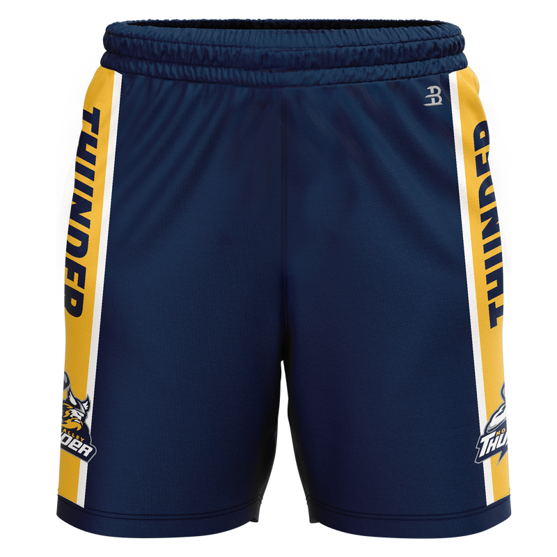 Mon Valley Thunder Adult Sublimated Shorts