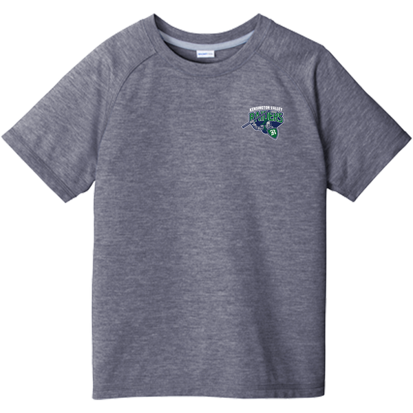 Kensington Valley Raiders Youth PosiCharge Tri-Blend Wicking Raglan Tee